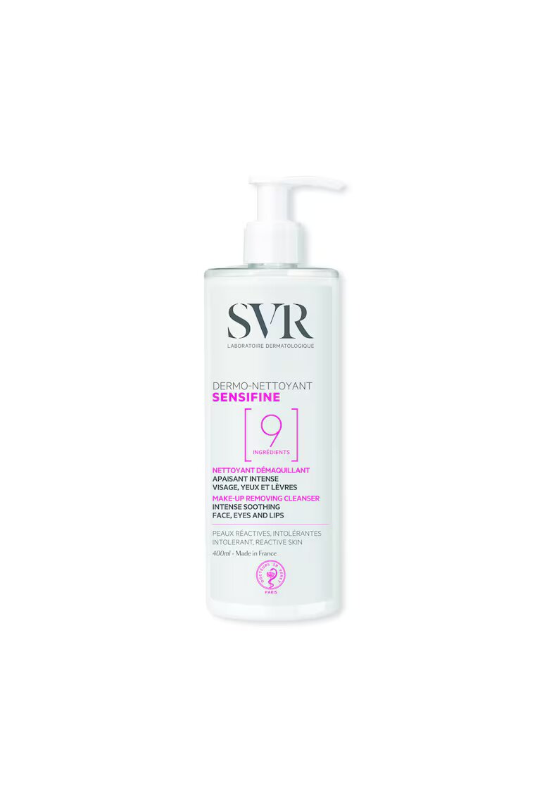 SVR Lapte demachiant Sensifine pentru fata - ochi si buze - 400 ml