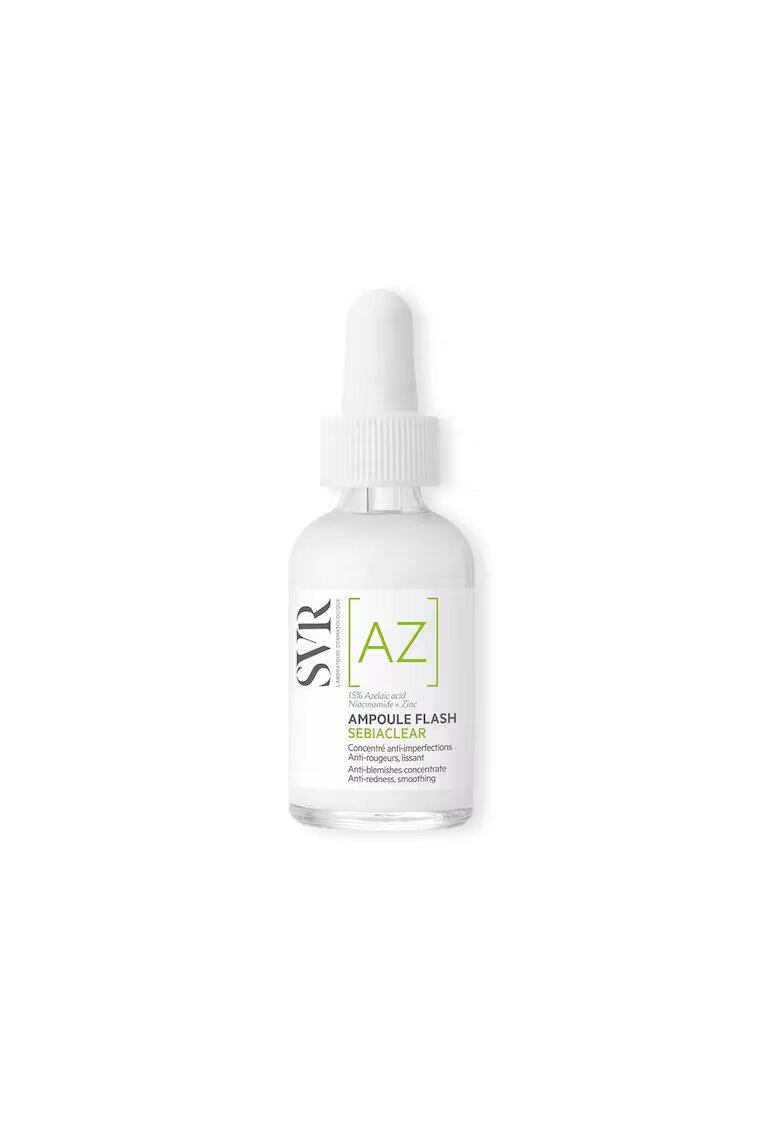 SVR Ser pentru fata Ampoule Flash AZ Sebiacelar - 30 ml