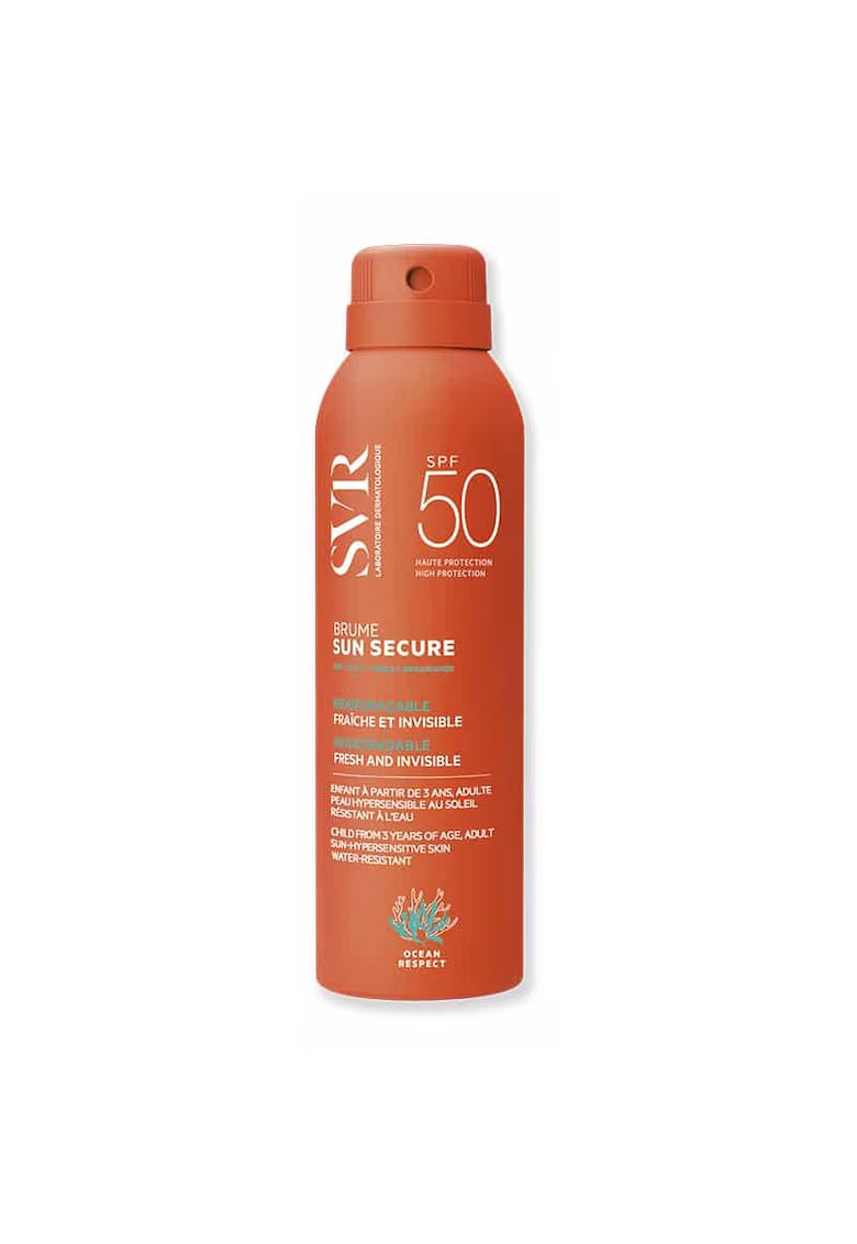 SVR Spray invizibil - Sun Secure Brume SPF50+ - 200 ml