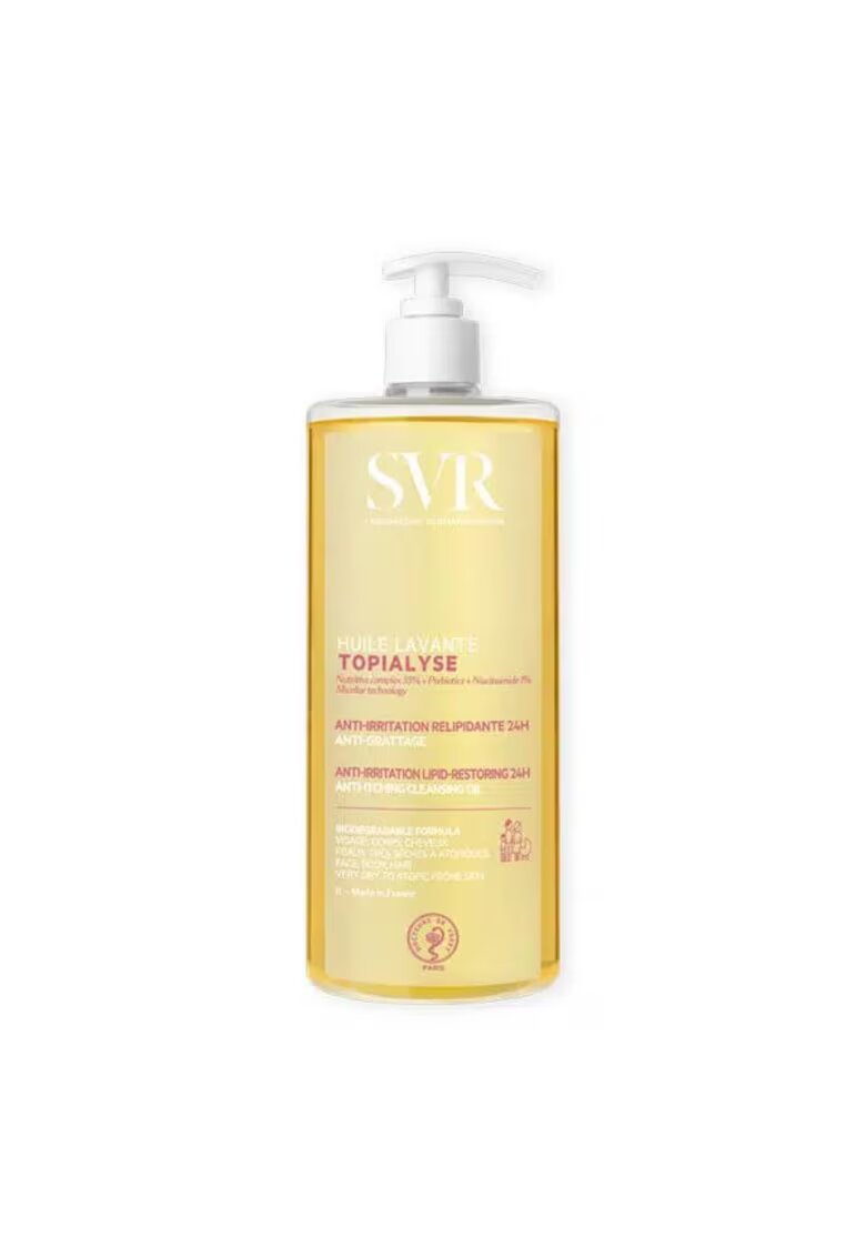 SVR Ulei de dus Topialyse pentru piele foarte uscata cu tendinta atopica - 1000 ml