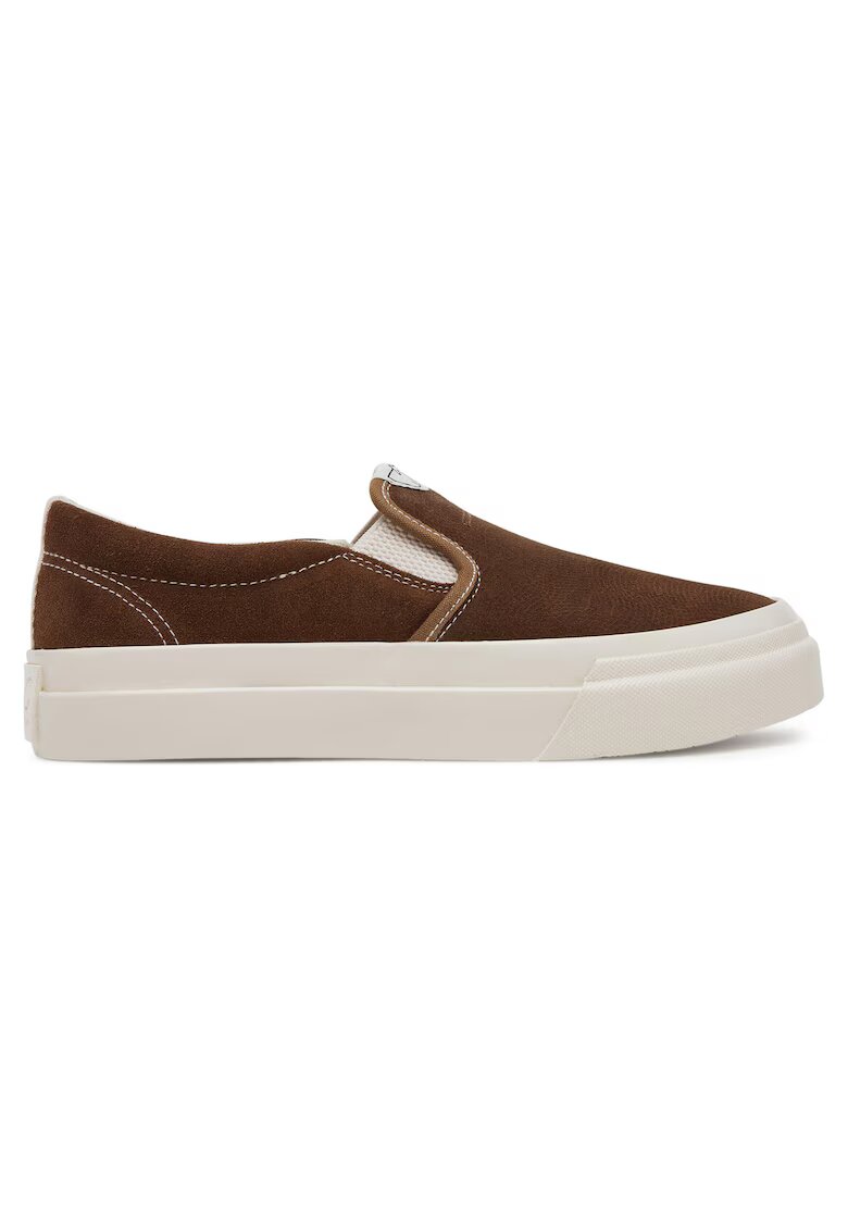 SWC Stepney Workers Club Tenisi unisex maro - piele naturala - Maro