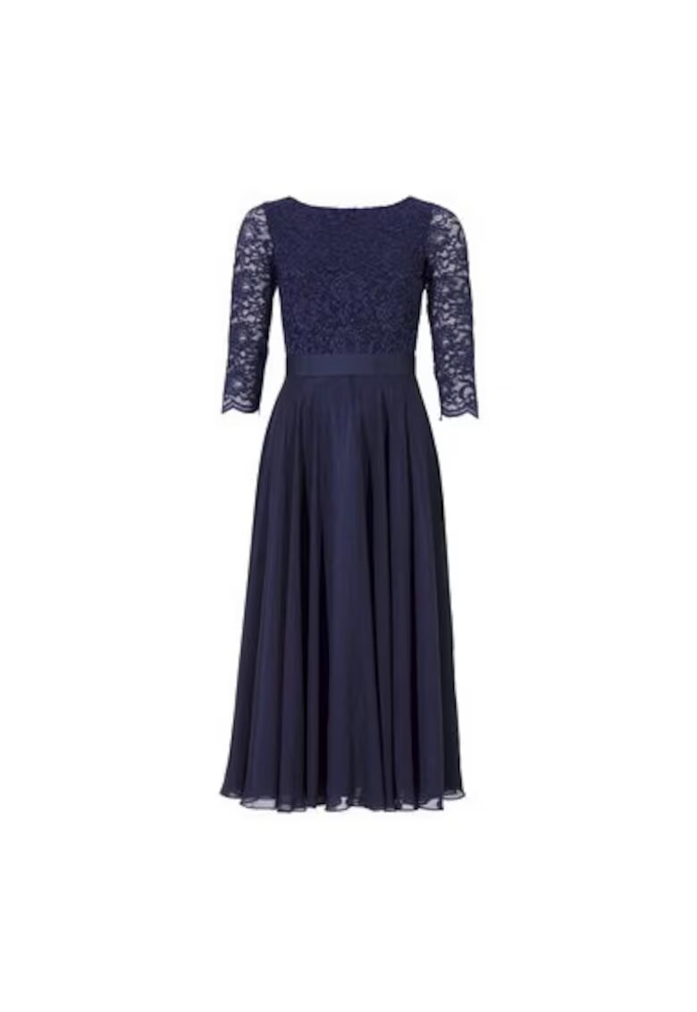 SWING Rochie Dama - 302950539 - Poliester - Albastru - Albastru