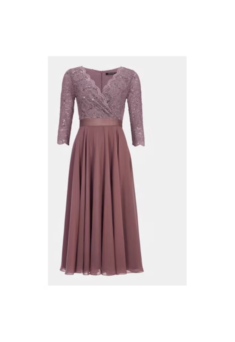 SWING Rochie Dama - 303863784 - Poliester - Roz - Roz
