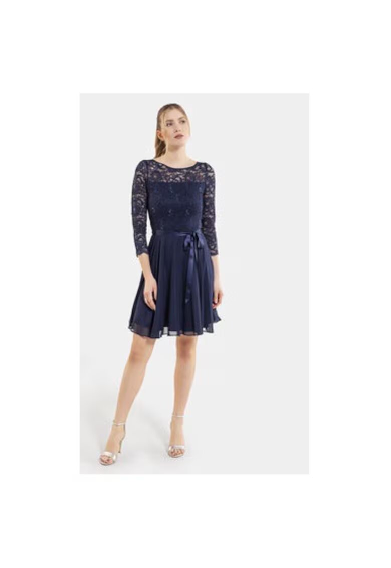 SWING Rochie Dama - 303863876 - Poliester - Albastru - Albastru
