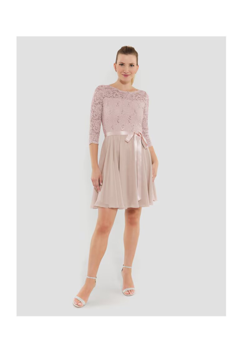 SWING Rochie dama - 303863906 - Poliester - Roz - Roz