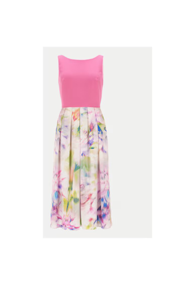 SWING Rochie dama - 303892432 - Poliester - Roz - Roz