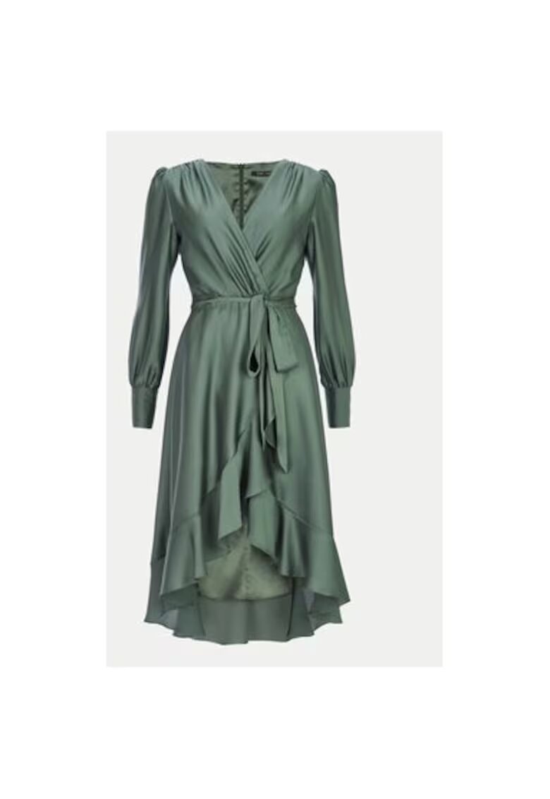 SWING Rochie dama - 304165054 - Poliester - Verde - Verde