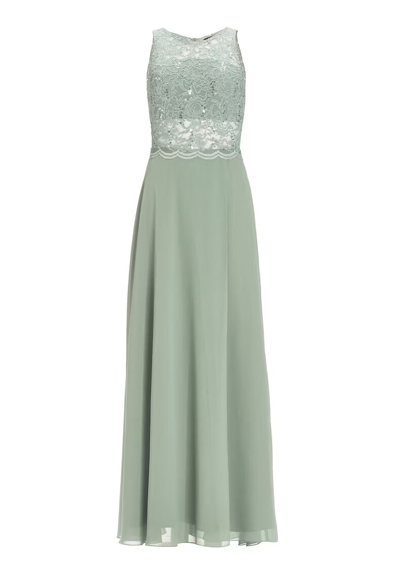 SWING Rochie dama 5AI01400 - Poliester - Verde - Verde