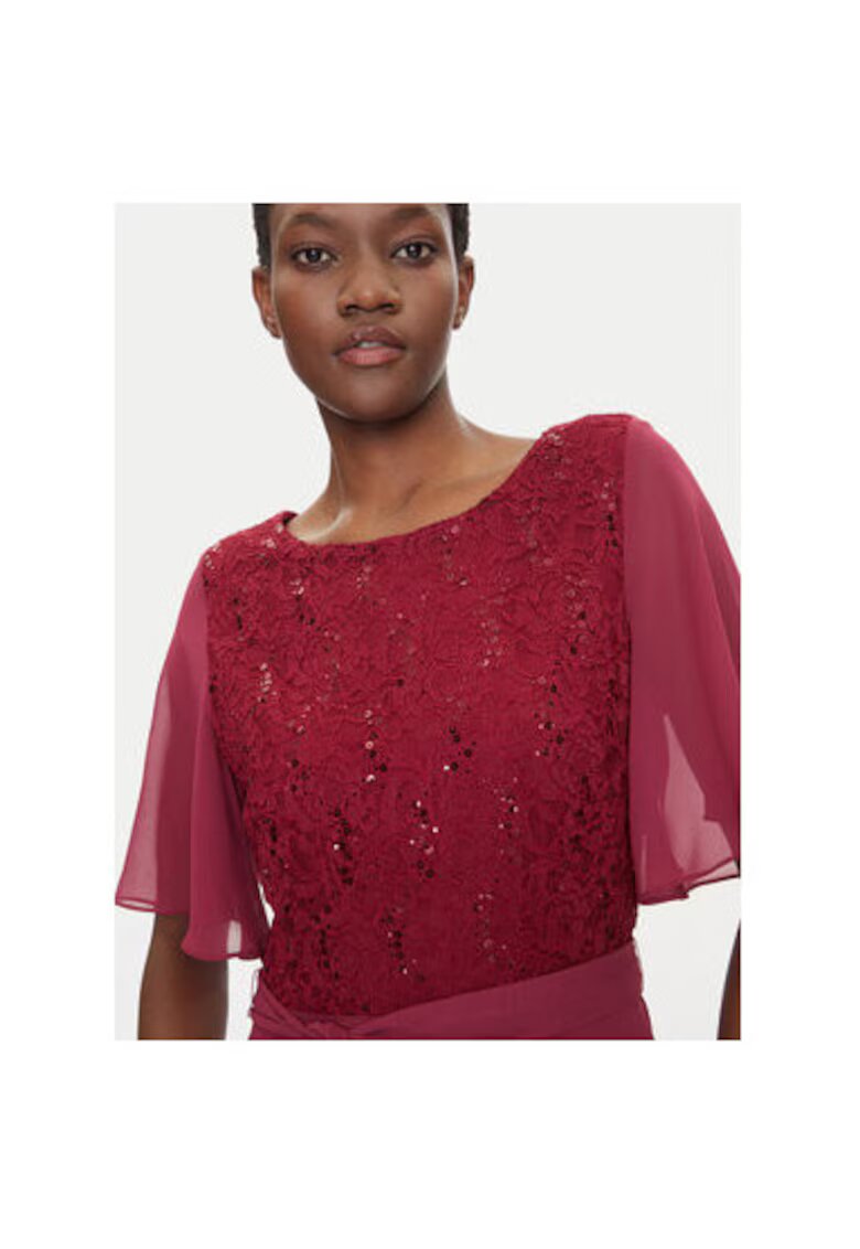 SWING Rochie dama 5AI02500 - Poliester - 36 EU - Visiniu