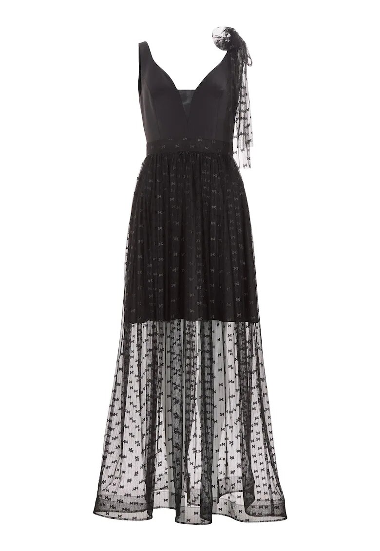 SWING Rochie dama 5AI04600 - Nylon - Negru