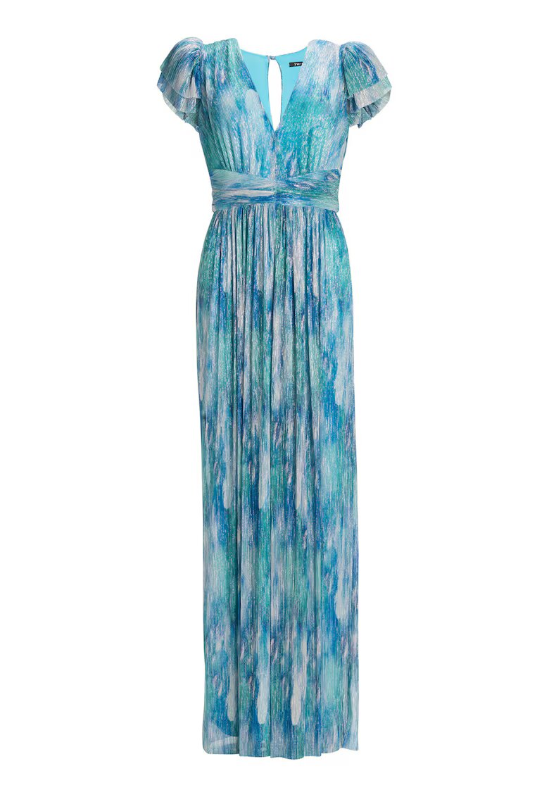 SWING Rochie dama 5AI18000 - Poliester - 65655 - Albastru