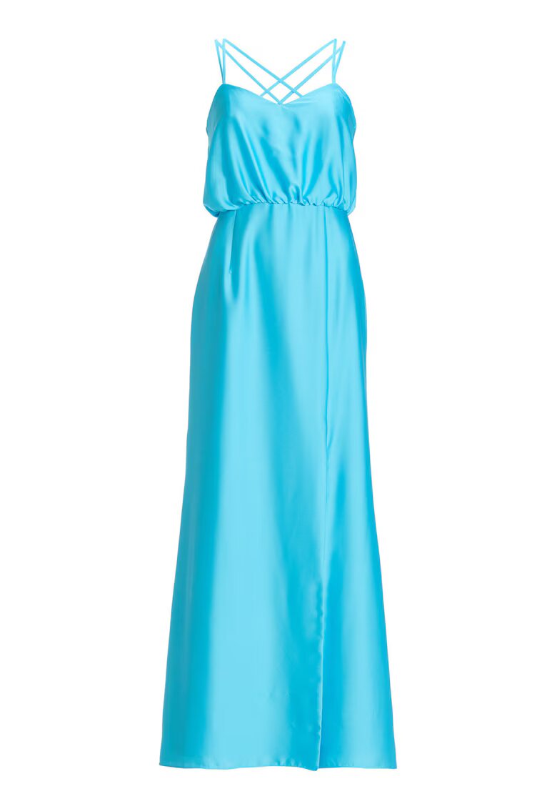 SWING Rochie dama 5AI20900 - Poliester - Albastru