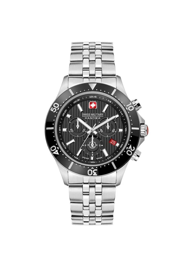 Swiss Military Ceas barbatesc SMWGI2100701 Quartz Argintiu
