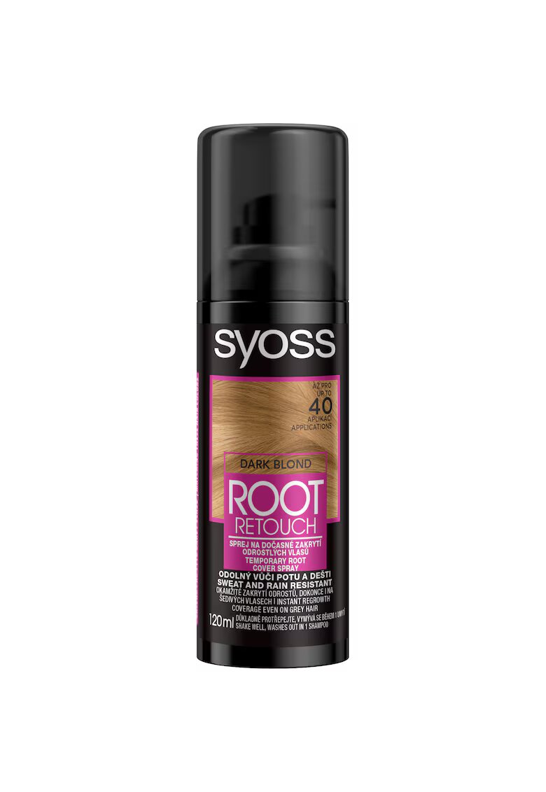 Syoss Spray pentru vopsirea temporara a radacinilor Root Retoucher - Dark blond