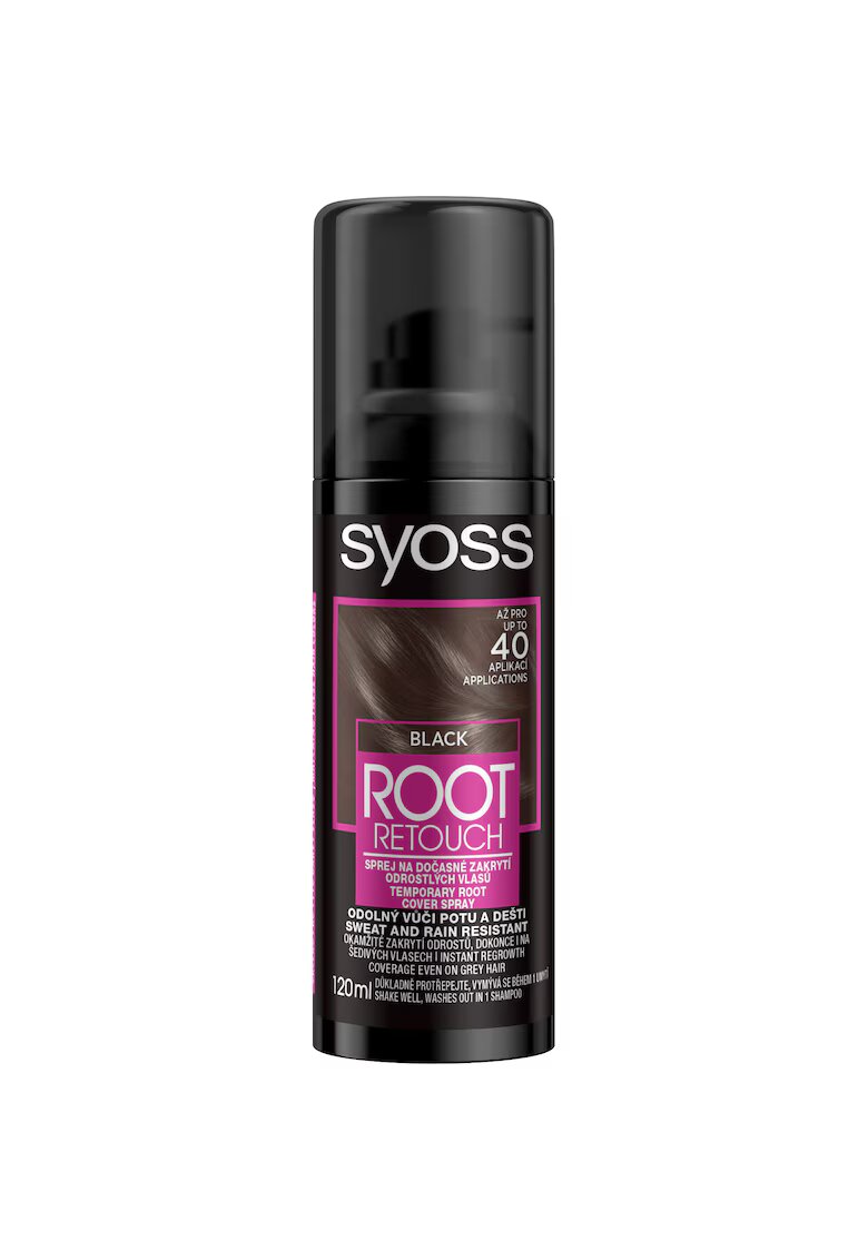 Syoss Spray pentru vopsirea temporara a radacinilor Root Retoucher - Negru
