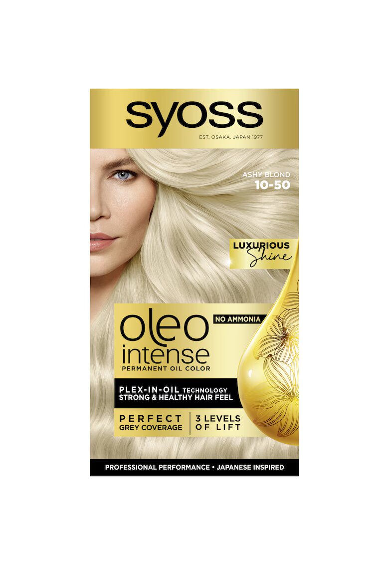 Syoss Vopsea de par permanenta fara amoniac Color Oleo Intense 115 ml - 10-50