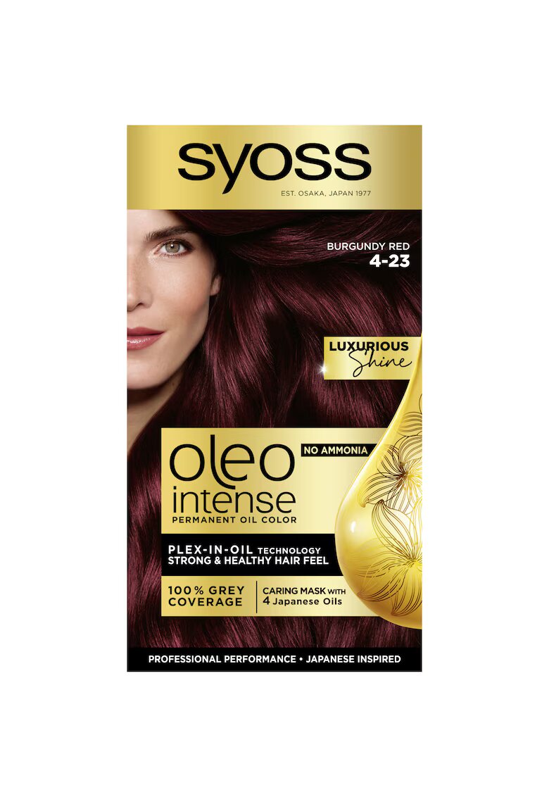 Syoss Vopsea de par permanenta fara amoniac Color Oleo Intense 115 ml - 4-23