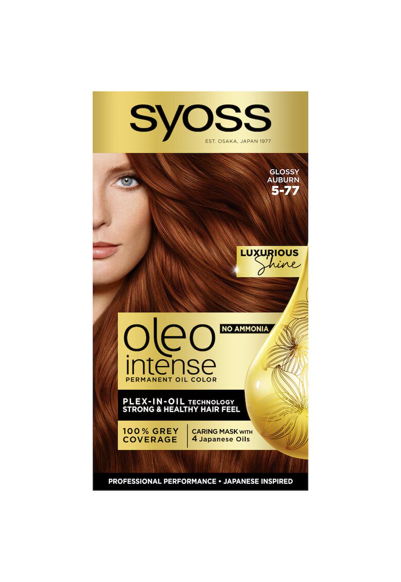 Syoss Vopsea de par permanenta fara amoniac Color Oleo Intense 115 ml - 5-77
