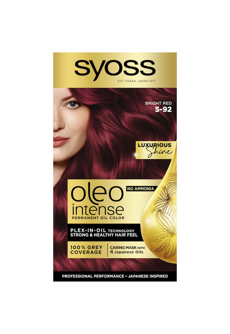Syoss Vopsea de par permanenta fara amoniac Color Oleo Intense 115 ml - 5-92
