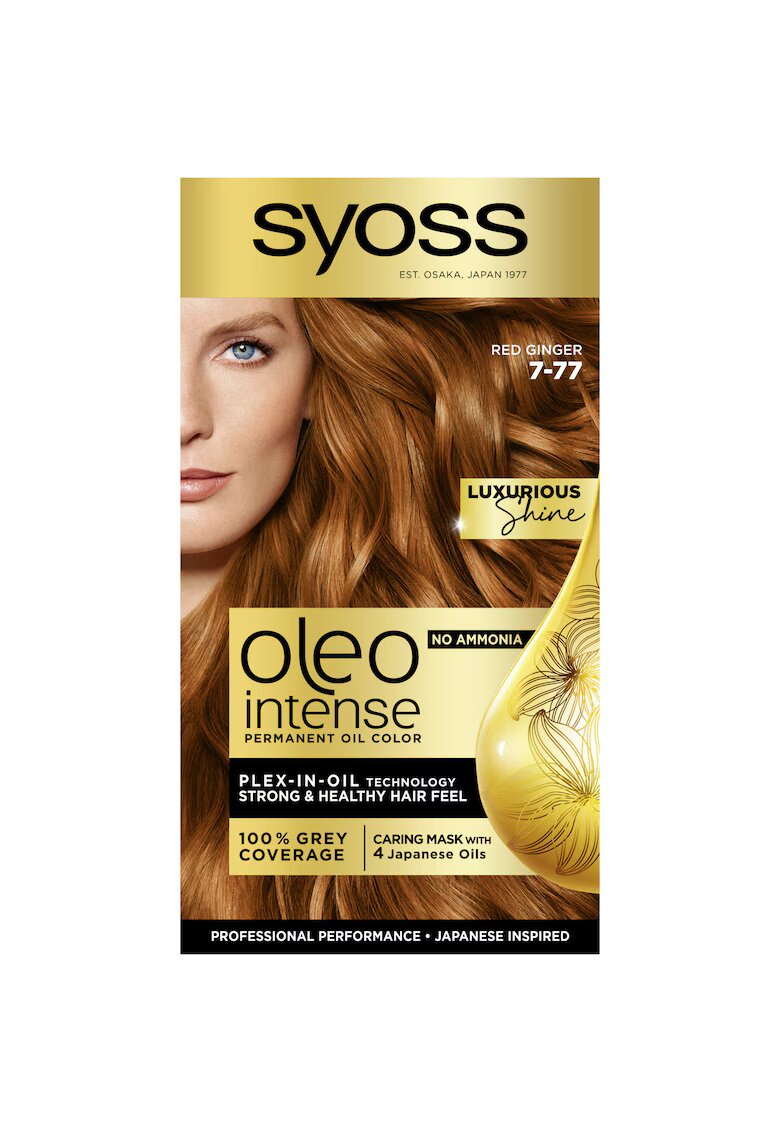 Syoss Vopsea de par permanenta fara amoniac Color Oleo Intense 115 ml - 7-77