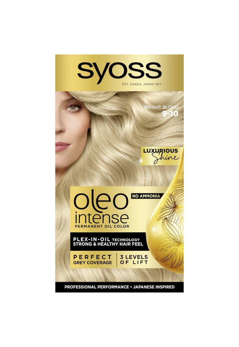 Syoss Vopsea de par permanenta fara amoniac Color Oleo Intense 115 ml - 9-10