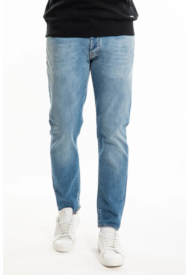 Takeshy Kurosawa Blugi slim fit cu nasturi Essential -