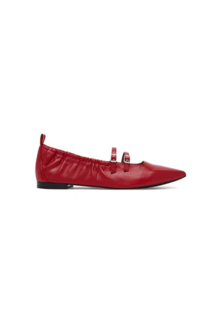 Tamaris Balerini 1-22101-44 - Piele naturala - Rosu