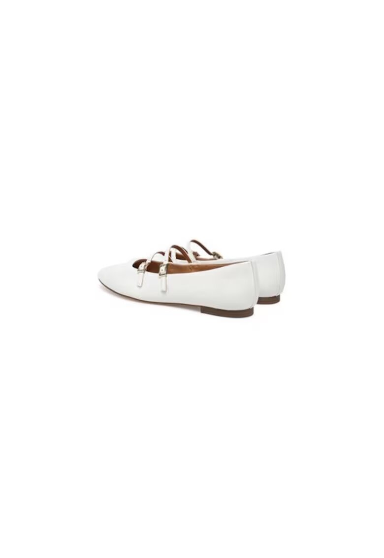 Tamaris Balerini 304655845 - Piele naturala - Alb - Alb