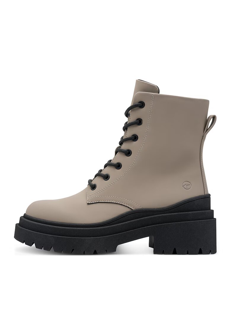 Tamaris Bocanci de piele sintetica - Maro taupe deschis