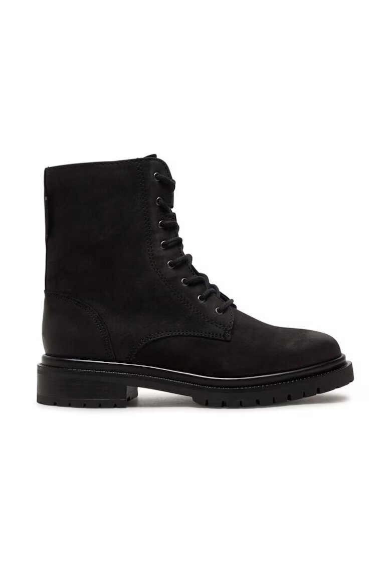 Tamaris Botine 1-25214-43 Negru - Piele lacuita