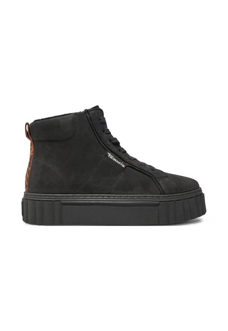Tamaris Botine dama - 304120 - Piele naturala - Negru -