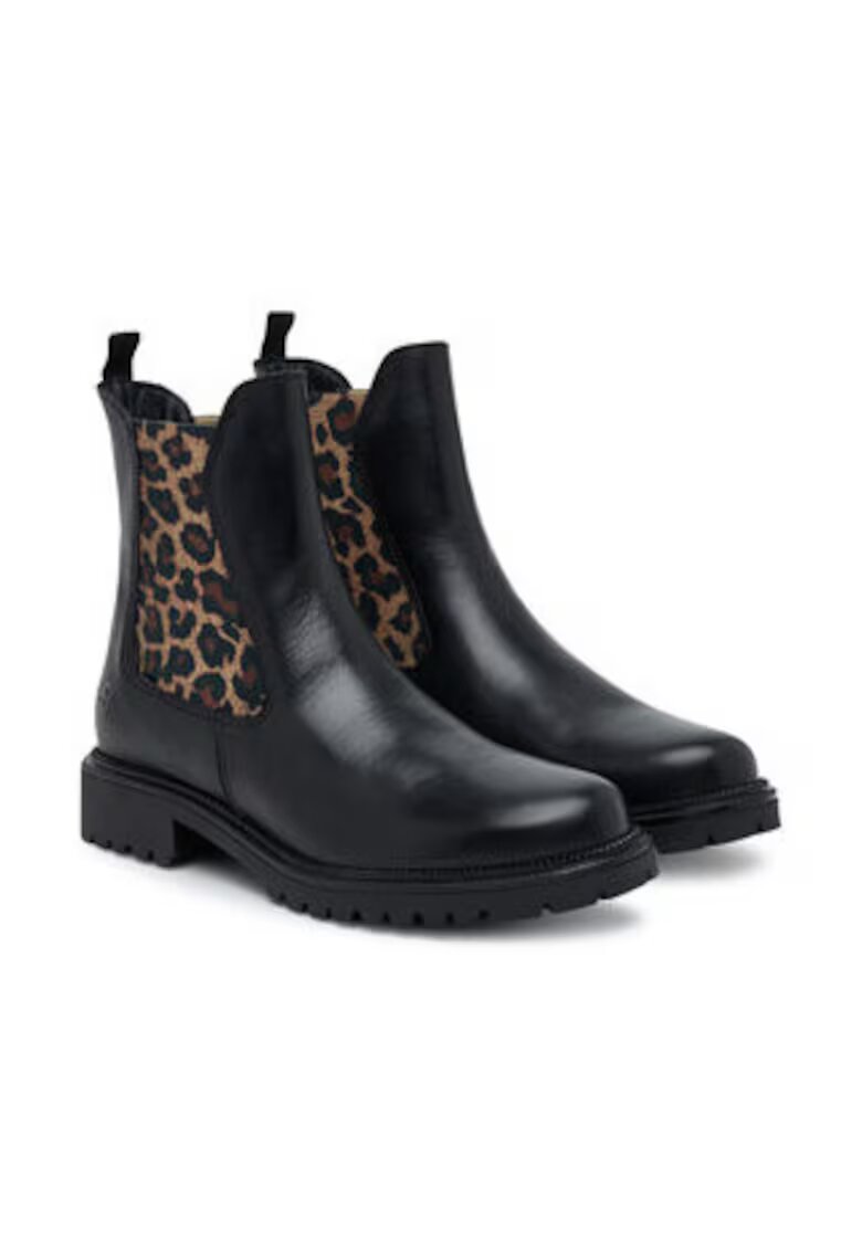 Tamaris Botine dama 305246745 - Piele naturala - Negru