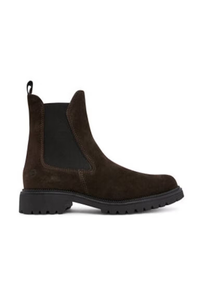 Tamaris Botine dama 305246776 - Piele naturala - Maro