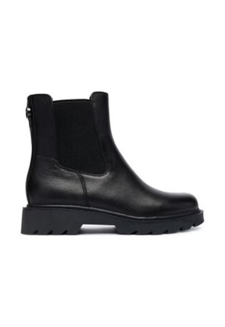 Tamaris Botine dama - din piele naturala - negru -