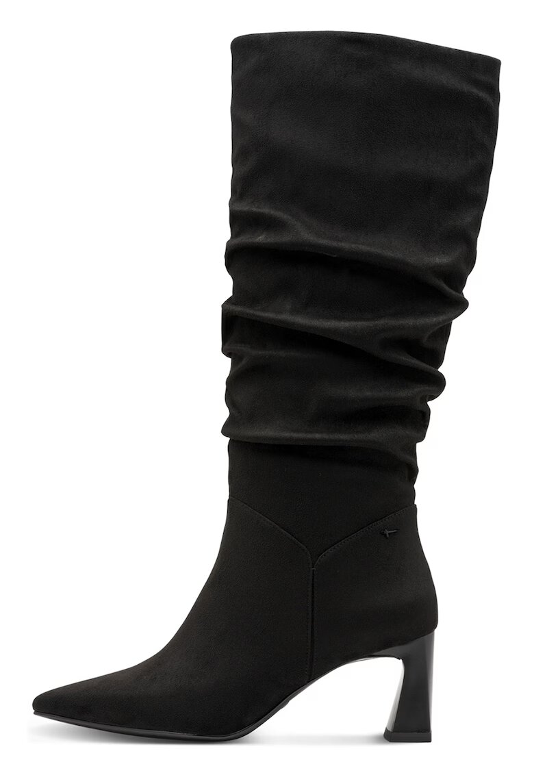 Tamaris Cizme mid-calf de piele intoarsa sintetica - Negru