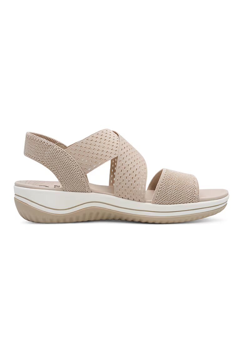 Tamaris Comfort Sandale cu barete incrucisate - Bej deschis