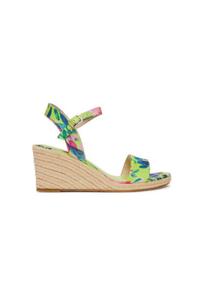 Tamaris Espadrile dama 1-28300-42 - Textil - Verde