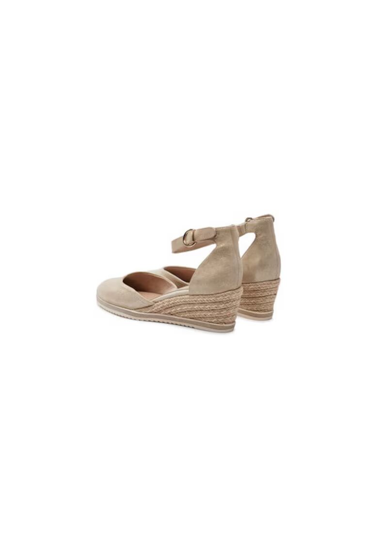 Tamaris Espadrile dama 303359355 - Piele naturala - 41 EU - Auriu