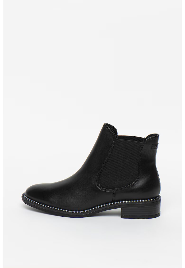 Tamaris Ghete Chelsea de piele