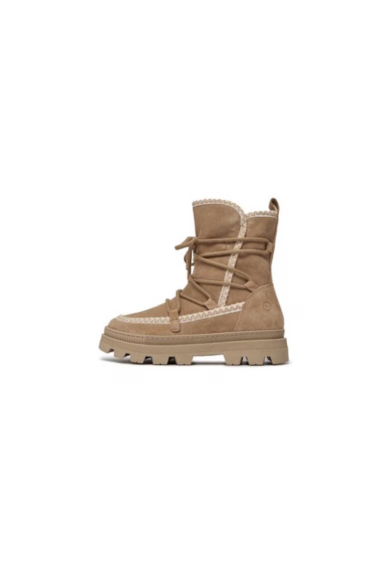 Tamaris Ghete dama 303142919 - Piele naturala - Bej - Bej