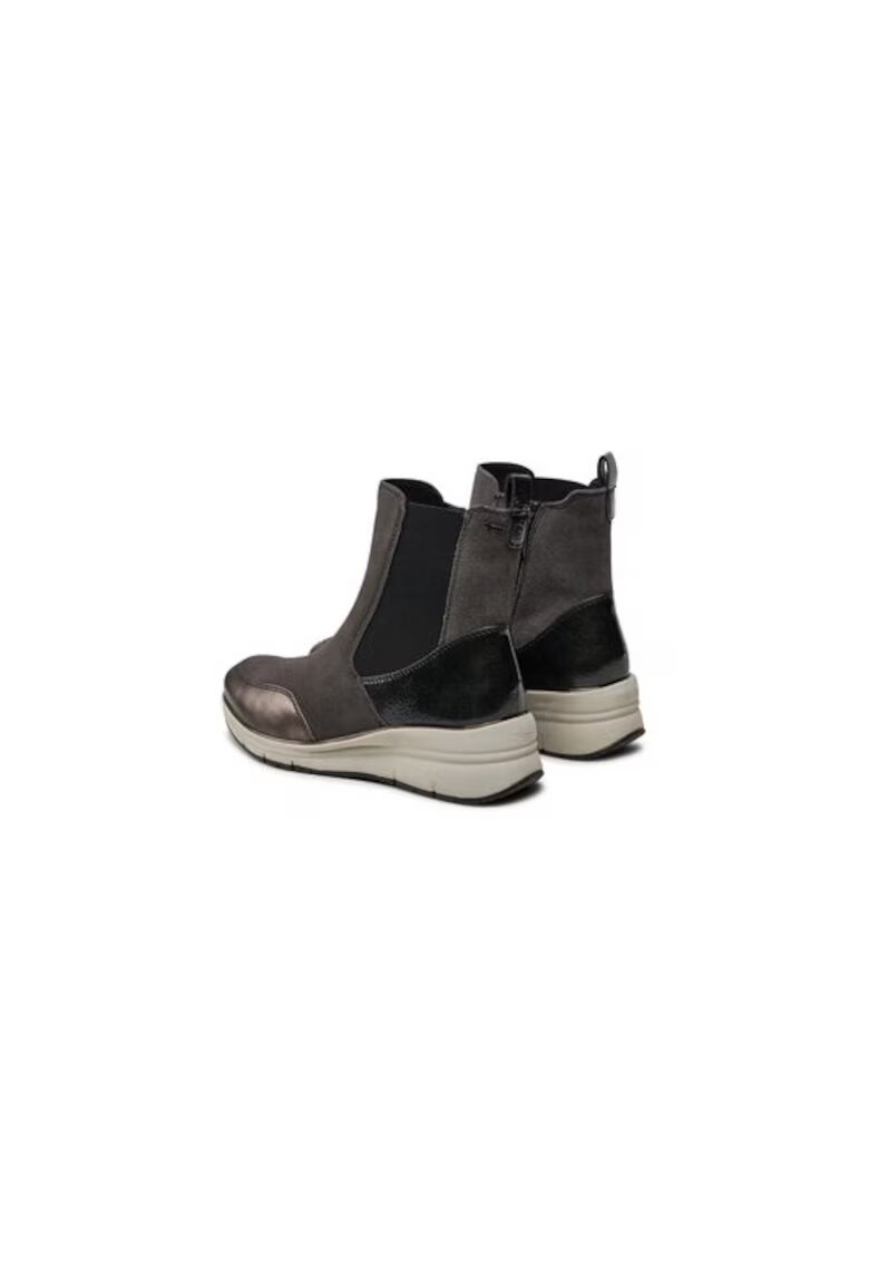 Tamaris Ghete dama 304121104 - Piele ecologica - Gri - Gri