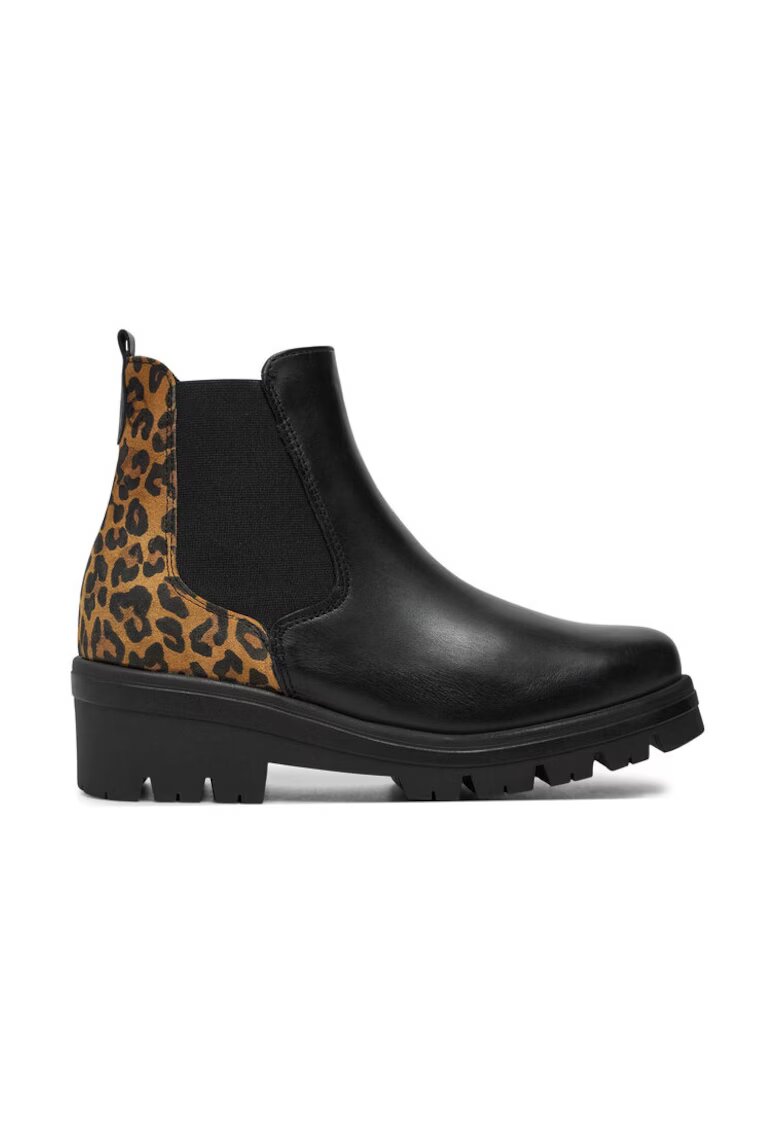 Tamaris Ghete dama - 304293 - Piele naturala - Negru