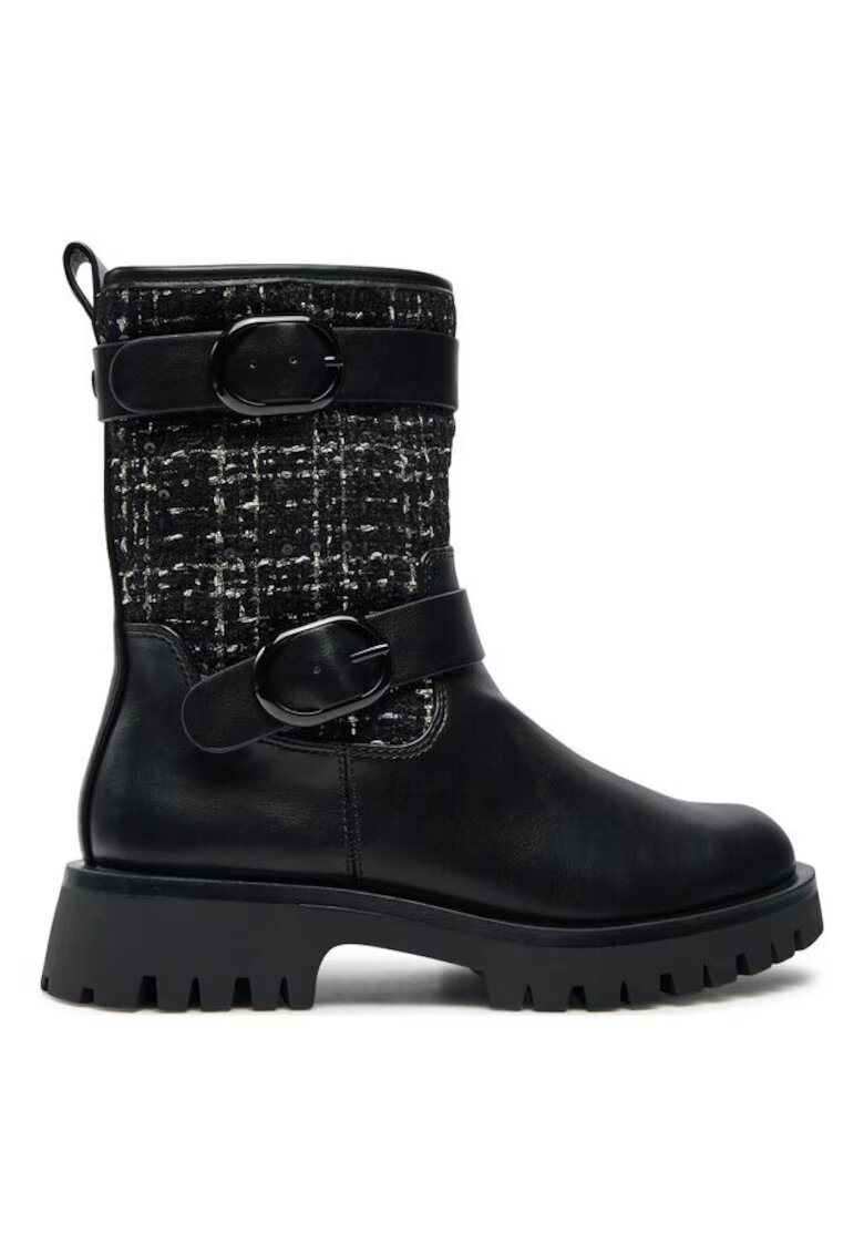 Tamaris Ghete dama 304293368 - Piele ecologica - Negru - Negru