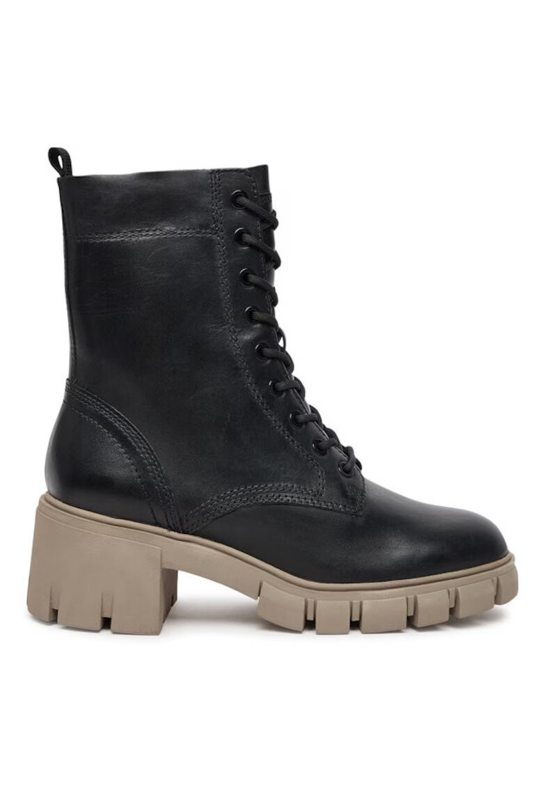 Tamaris Ghete dama 304293535 - Piele naturala - Negru - Negru
