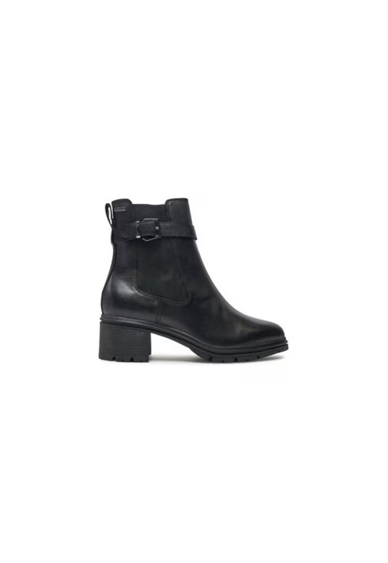 Tamaris Ghete dama 304293559 - Piele naturala - Negru - Negru