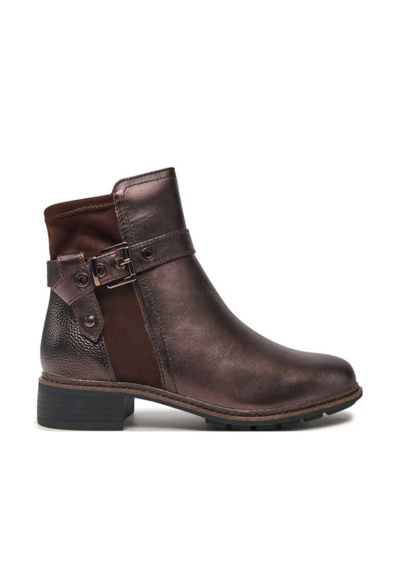 Tamaris Ghete dama 305191502 - Piele naturala - Maro - Maro