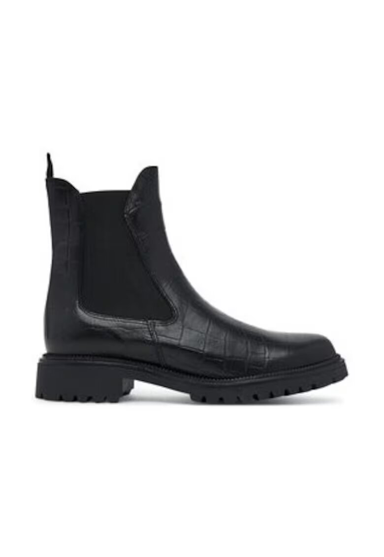 Tamaris Ghete dama 305246738 - Piele naturala - Negru