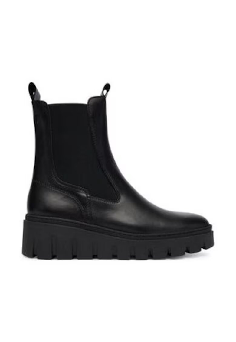 Tamaris Ghete dama 305412256 - Piele naturala - Negru