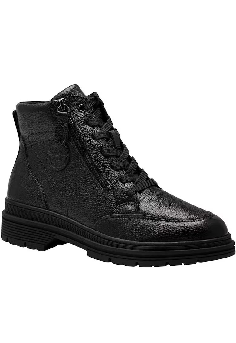 Tamaris Ghete dama - casual - negru - piele naturala - Negru