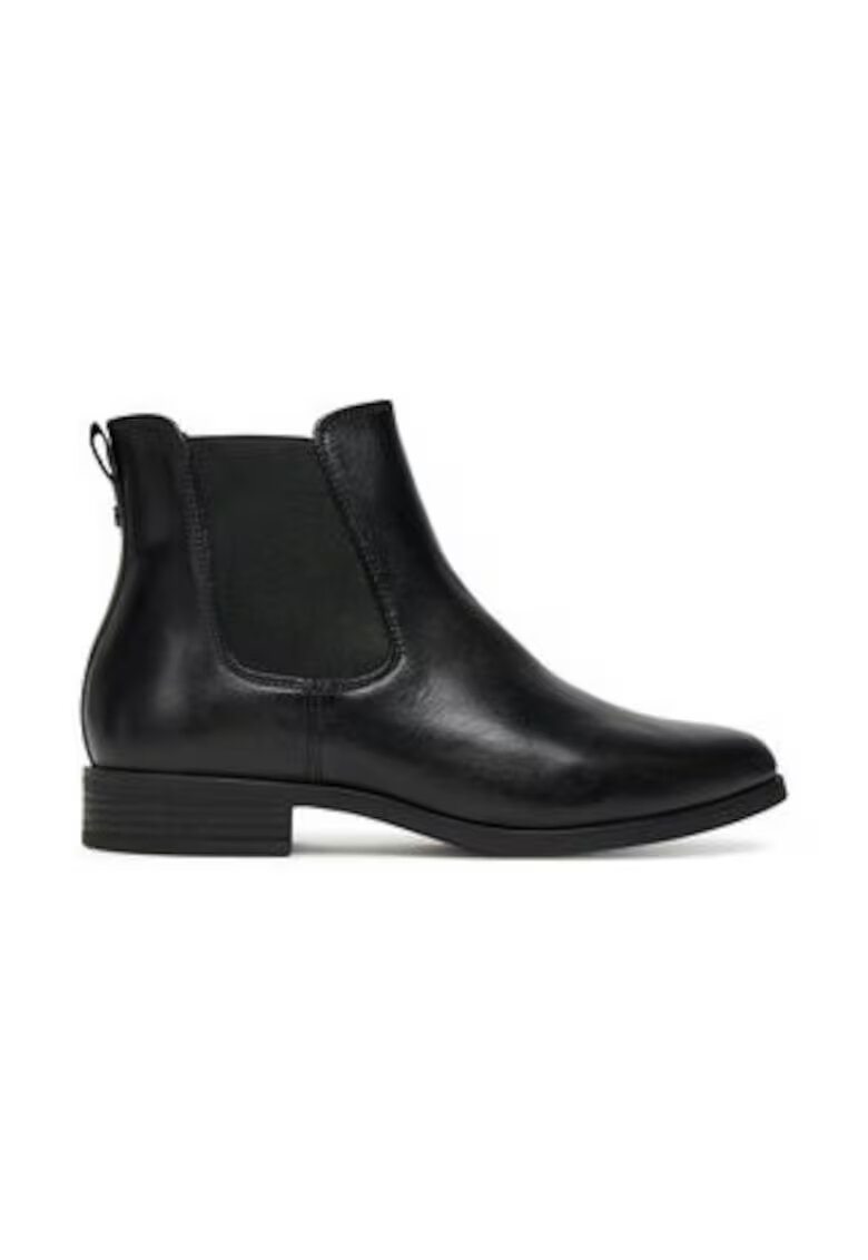 Tamaris Ghete dama - piele naturala - negre
